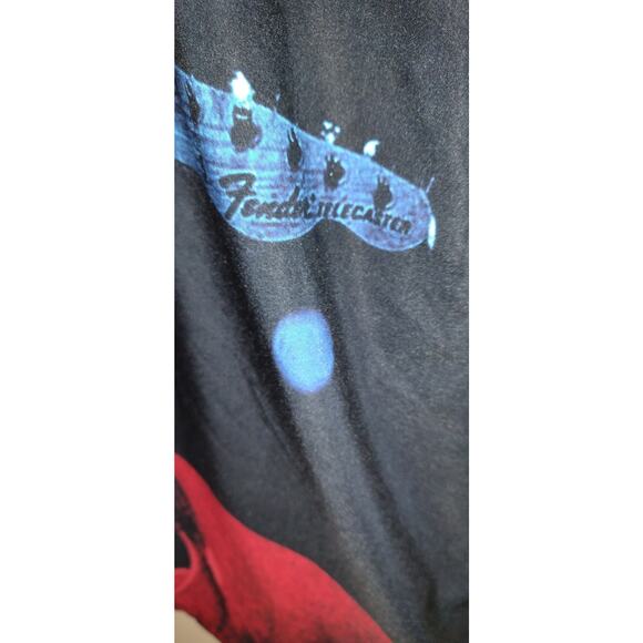 Musicians Band Rock N Roll Dress Drumset Fender Guitar Drums Microphone Sz 2XL - Picture 5 of 16